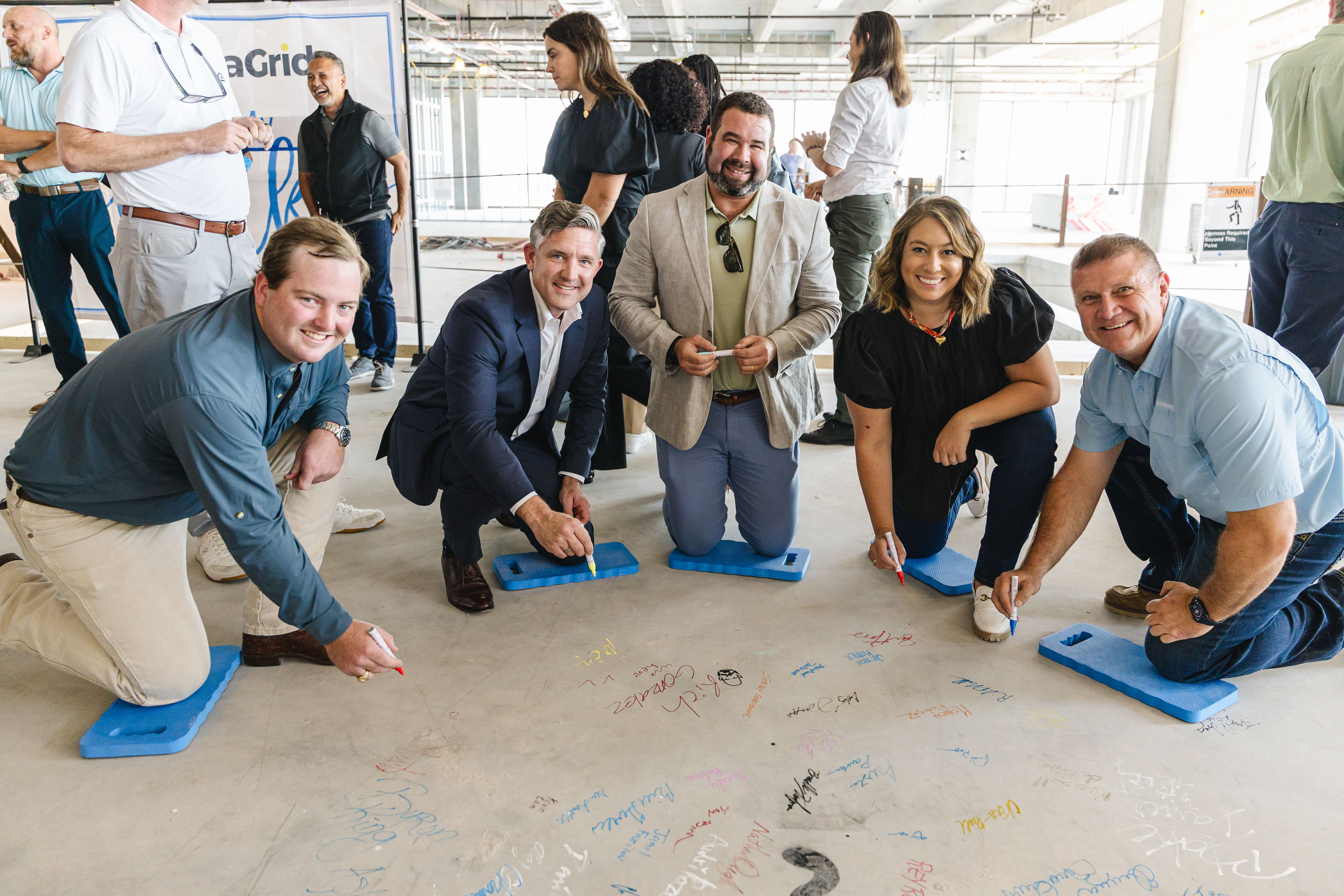 OSC employees at VoltaGrid